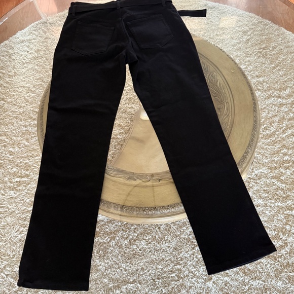 PROENZA SCHOULER WHITE LABEL Ellsworth High Rise Wide Leg Jeans Black 28 NWOT - Picture 4 of 11